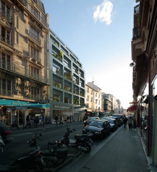 Abinal & Ropars - LOGEMENTS ET COMMERCE A PARIS, 2012